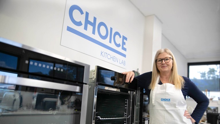 Fiona Mair CHOICE ovens tester in our kitchens