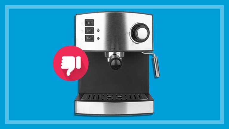 generic coffee machine thumbs down